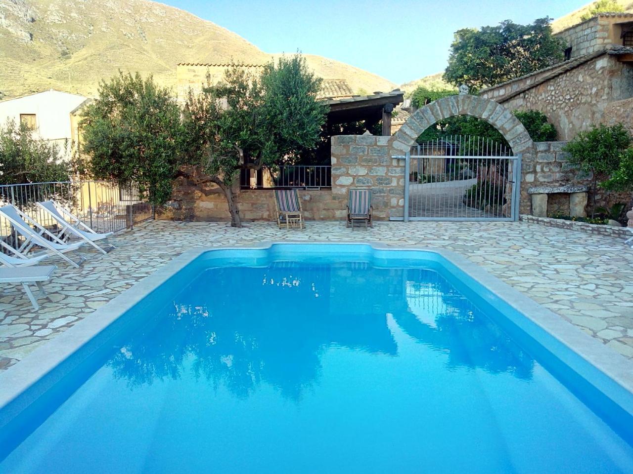 Baglio Poma Villa Castelluzzo Bagian luar foto